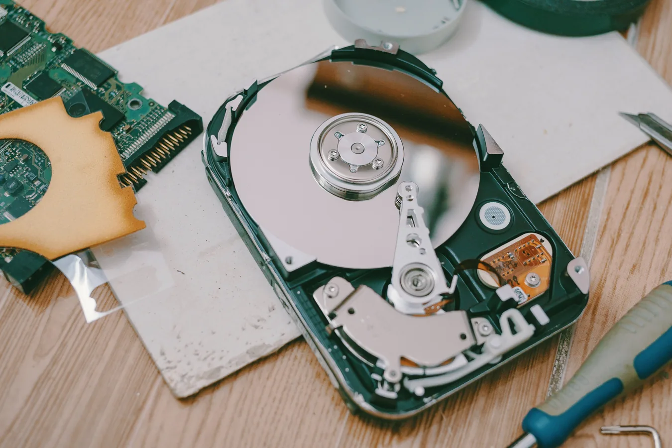 Open hard drive data recovery and backup support
